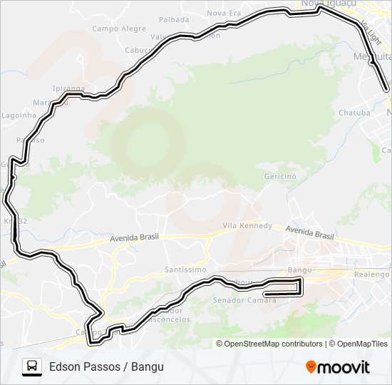 Linea 705p Horarios Paradas Y Mapas Bangu Actualizado