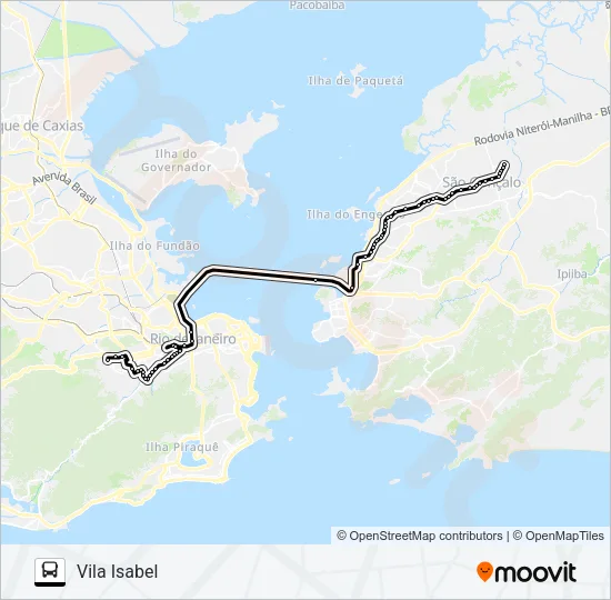 423 Bus Line Map