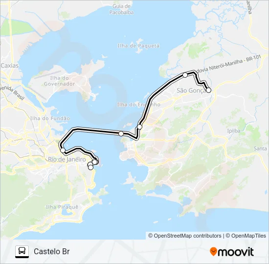 2545 Bus Line Map