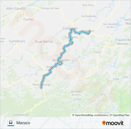 S109 Bus Line Map