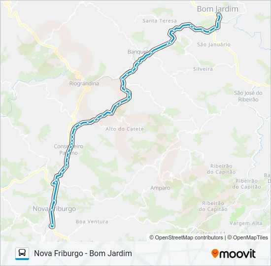 S115 Bus Line Map