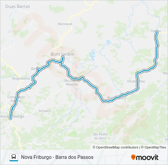 S400 Bus Line Map