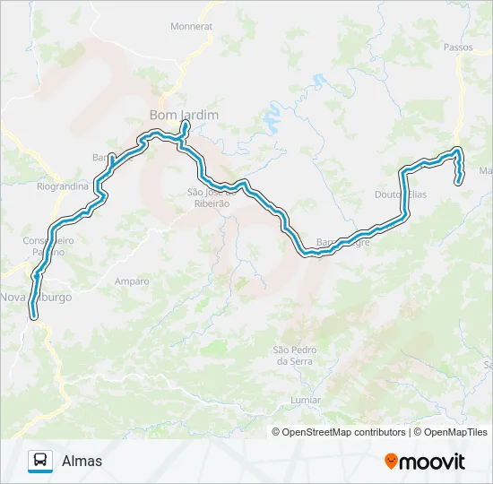 S407 Bus Line Map