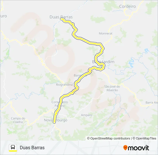 SP72 Bus Line Map