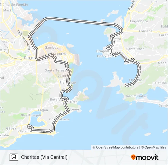 740D Bus Line Map