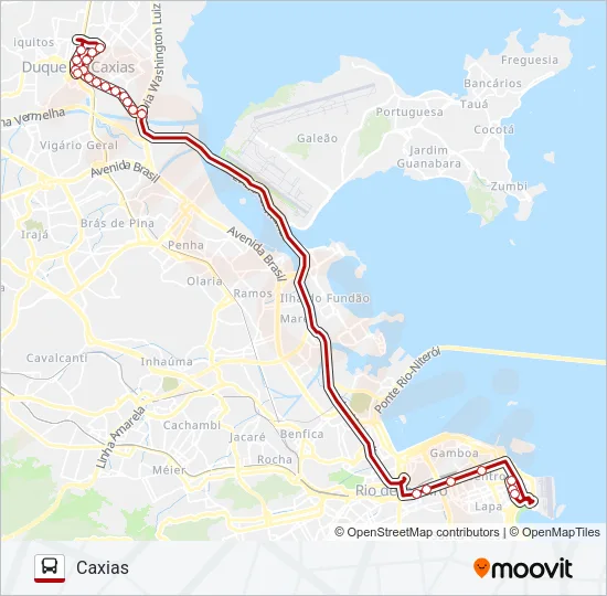 2111C (EXECUTIVO) Bus Line Map