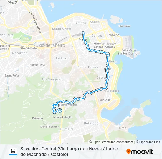 007SN Bus Line Map