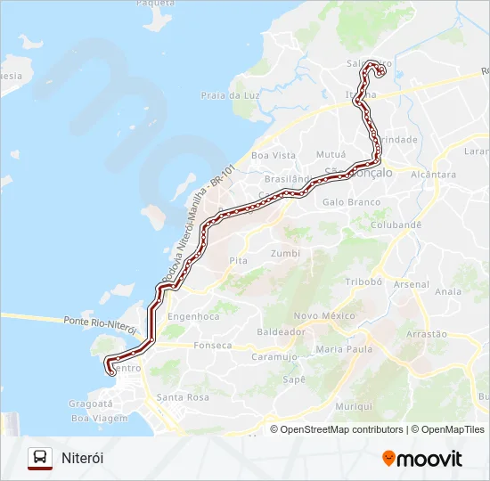 402 Bus Line Map