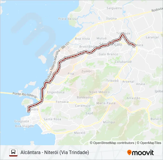 409 Bus Line Map