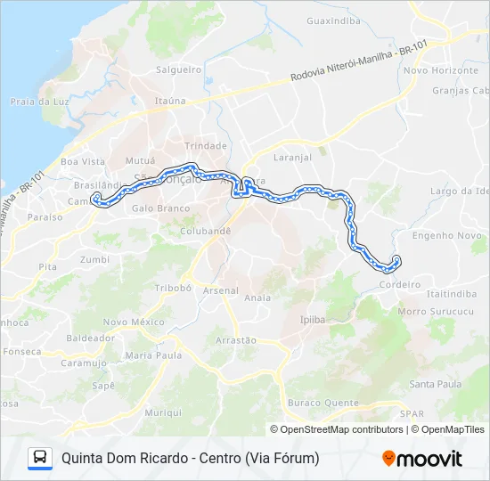49B Bus Line Map