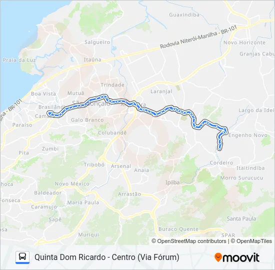 49B Bus Line Map