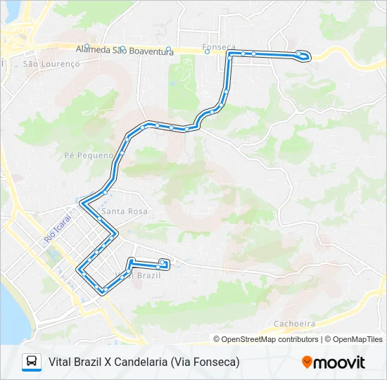 730D Bus Line Map