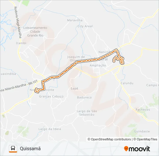 48 Bus Line Map