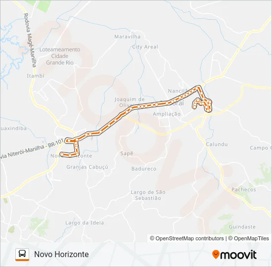 48 Bus Line Map