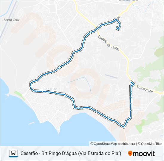 871 bus Line Map