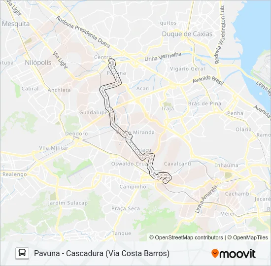 778 Bus Line Map