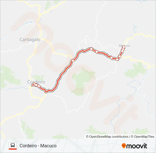S120 Bus Line Map
