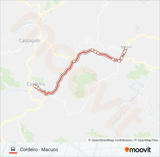 S120 Bus Line Map