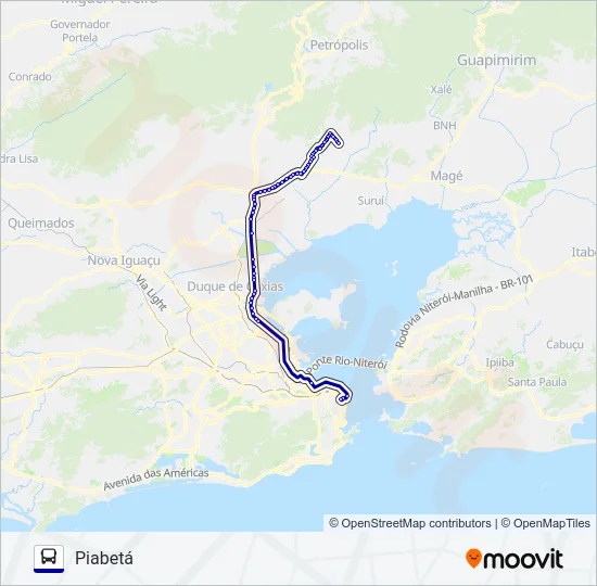 1461C Bus Line Map