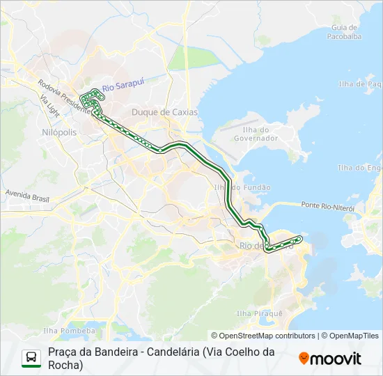 474B Bus Line Map