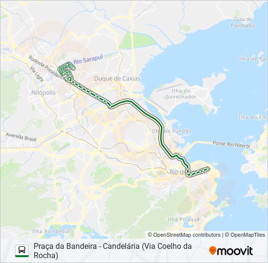 474B bus Line Map