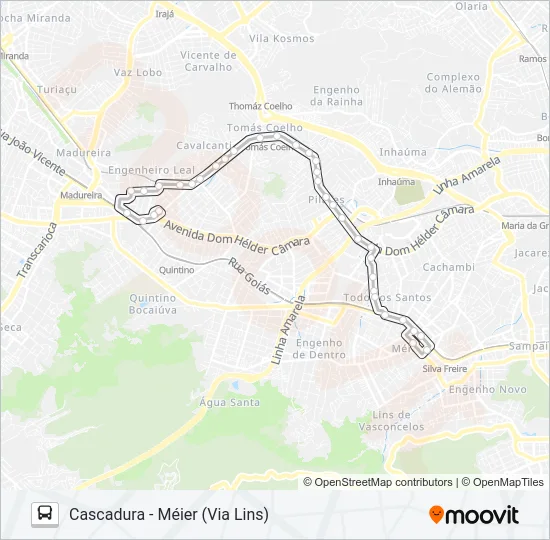 651 Bus Line Map