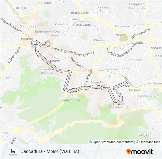 651 Bus Line Map
