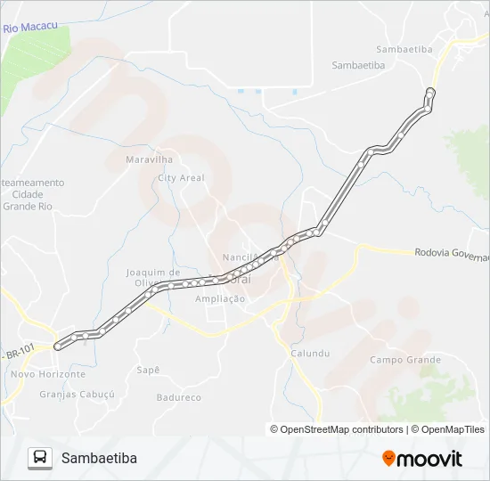 11 Bus Line Map