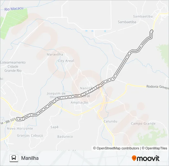 11 Bus Line Map