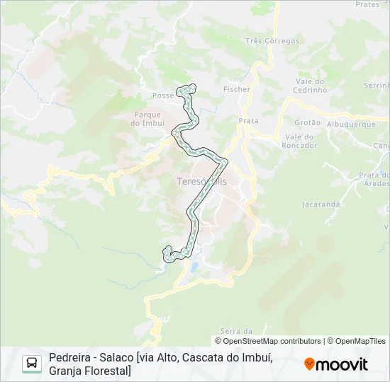 P09D Bus Line Map