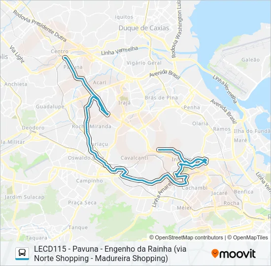 946 Bus Line Map