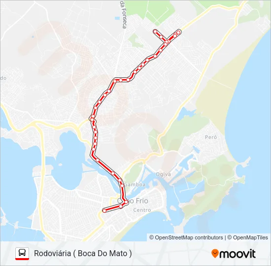 321 SÃO CRISTÓVÃO / TANGARÁ Bus Line Map