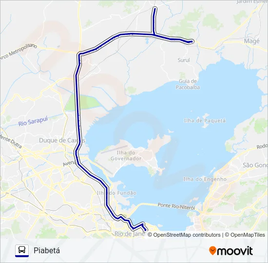 462C Bus Line Map