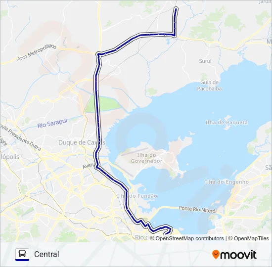 462C Bus Line Map