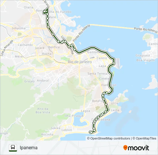 483SPB Bus Line Map