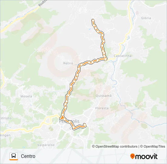 504 Bus Line Map