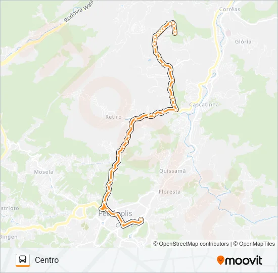 506 Bus Line Map