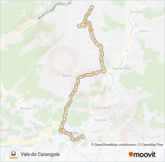519 Bus Line Map