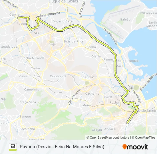 665SVA Bus Line Map