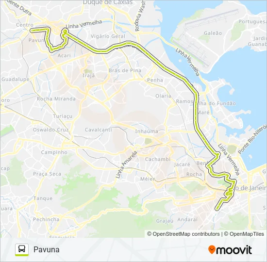 665SVA Bus Line Map