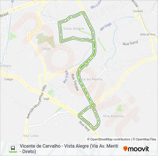 951 Bus Line Map