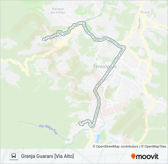 P05D Bus Line Map