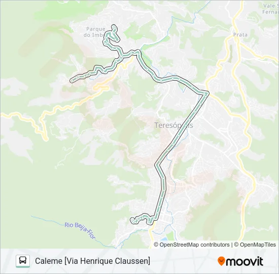 P05D Bus Line Map