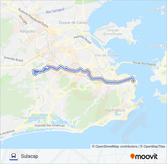 2345 Bus Line Map