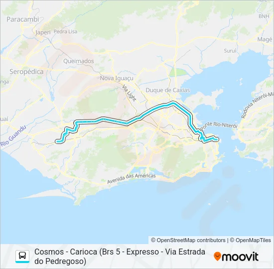 2308 Bus Line Map