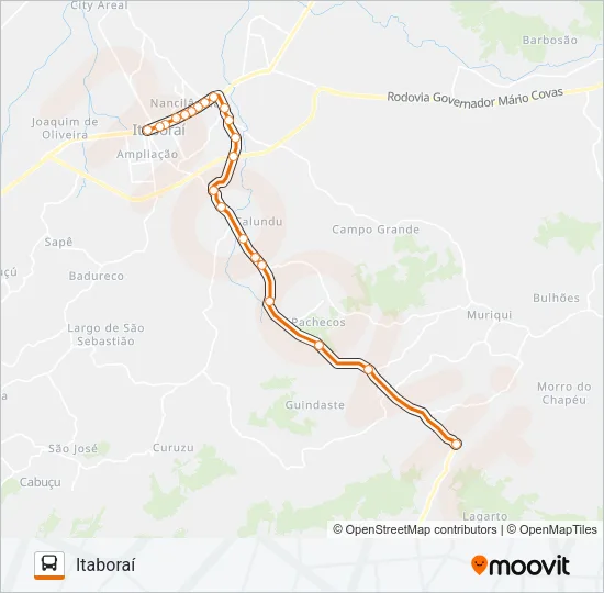 31 Bus Line Map