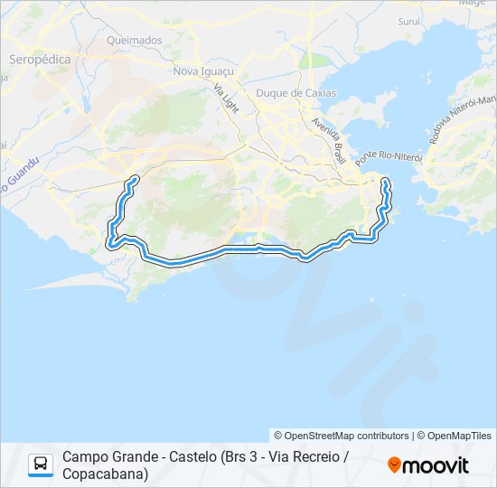 2334 bus Line Map