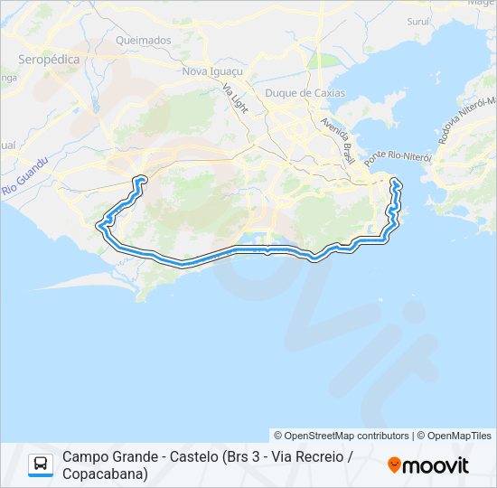 2338 Bus Line Map