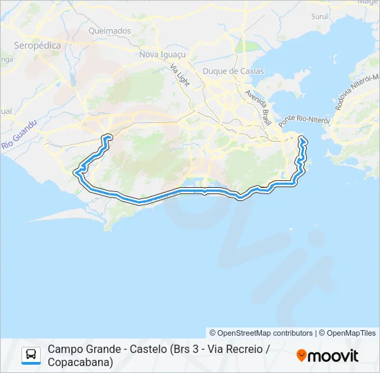 2338 Bus Line Map