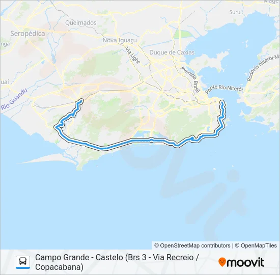2338 Bus Line Map